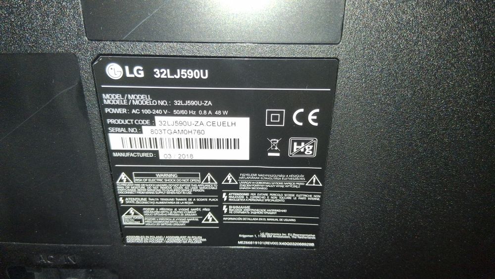 TV LG 32 polegadas