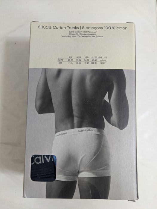 Calvin Klein Боксерки 5 шт. чоловічі труси боксери оригінал