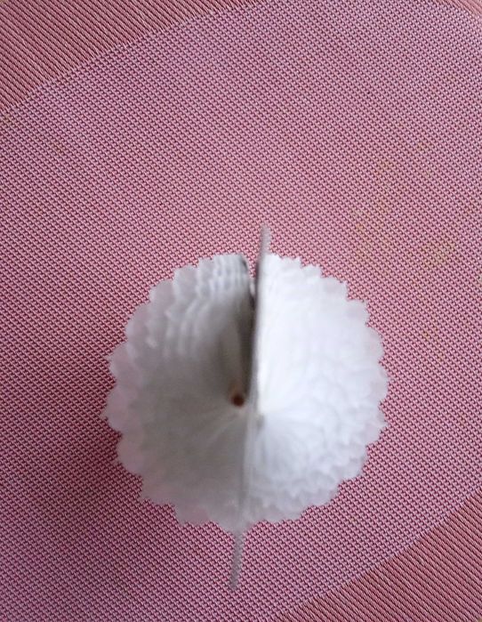 Ślubne dekoracje papierowe 19 cm