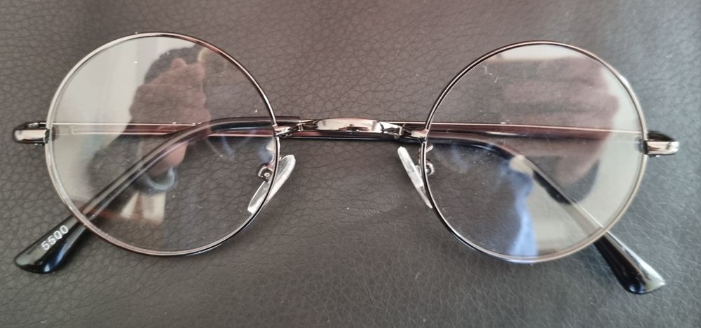 Óculos redondos armação óptica otica redonda
