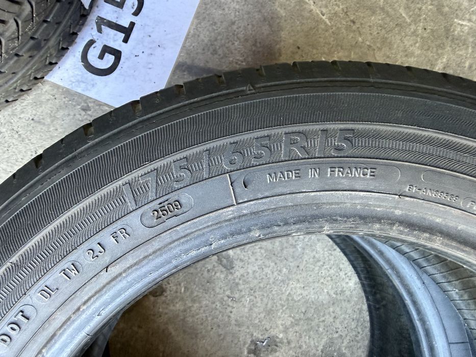 Шины 175/65 R15 Dunlop SP30 б/у лето пара 3,5мм ар.204052