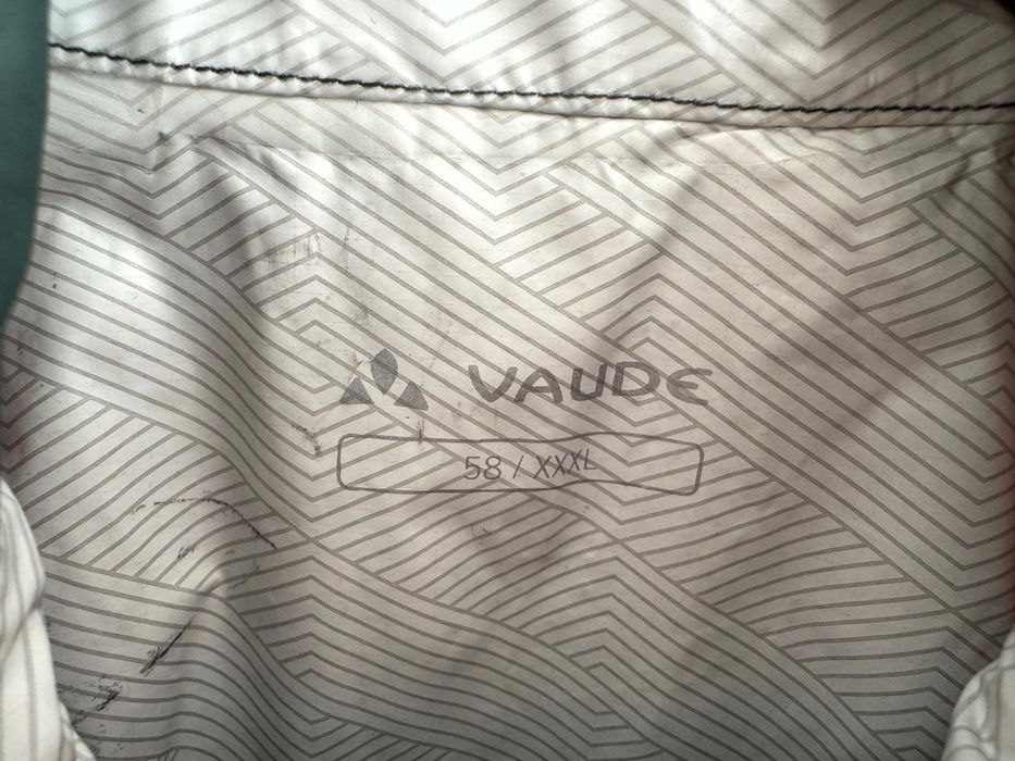 VAUDE Оригінал чоловіча куртка Вітрівка мембрана розмір XL XXL 2XL