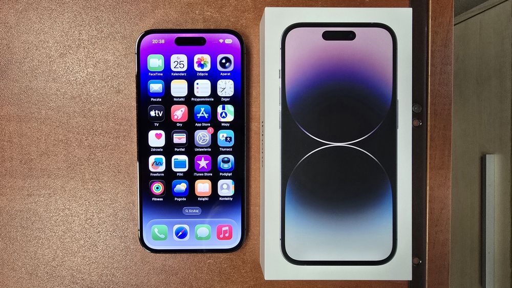 iPhone 14 Pro 128GB fioletowy, stan bdb