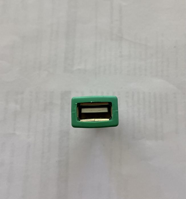 Описание товара Переходник штекер miniDIN 6pin - гнездо USB тип А