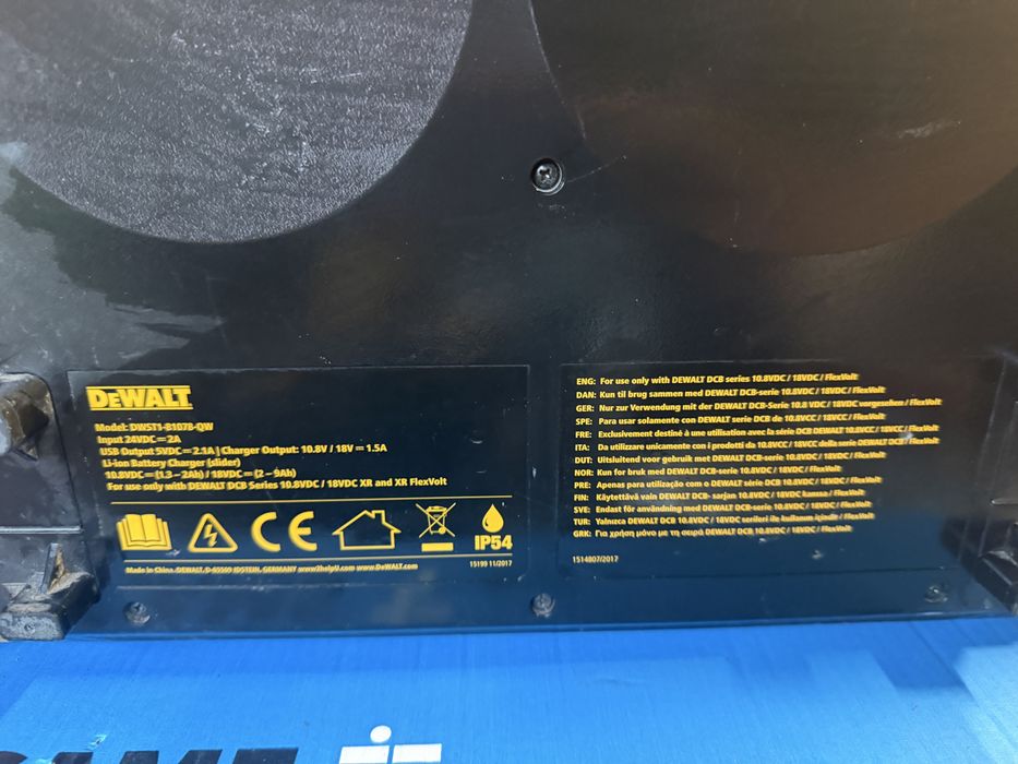 Radio budowlane DeWalt DWST1-81078-QW bluetooth