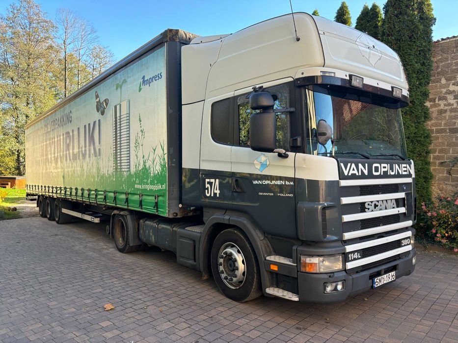 Scania 114L 380 Mega 2004Rok 2gi właściciel Baza na Youngtimera