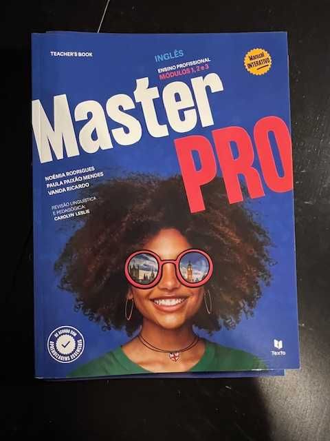 Conj. Pedag. - Inglês - Profissional - "Master PRO (1/2/3)"