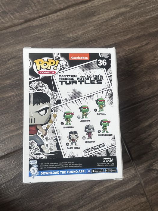 Funko POP! Turtles Casey Jones #36