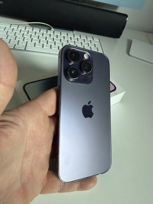 Bateria 100% iPhone 14 Pro 128gb Deep Purple