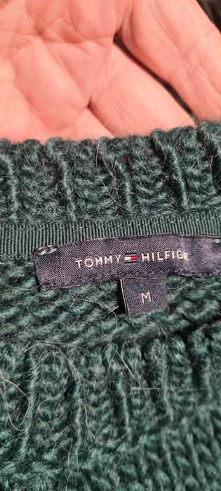 Sweter ciepły moher Tommy Hilfiger