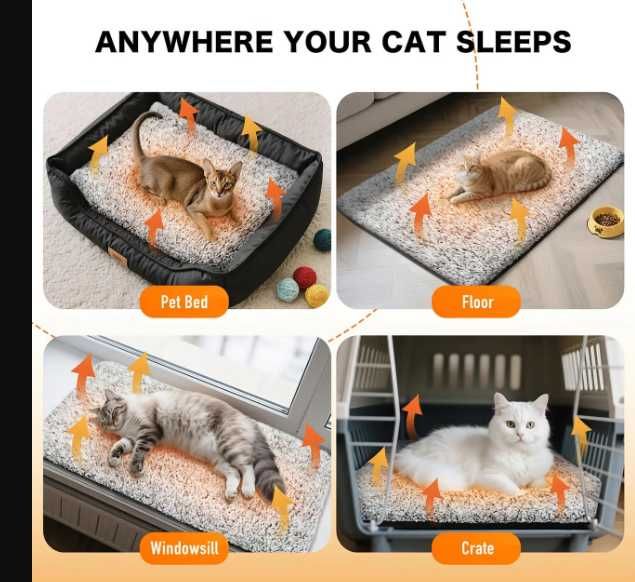 Коврик для нагрівання тварин, курчат, квітів