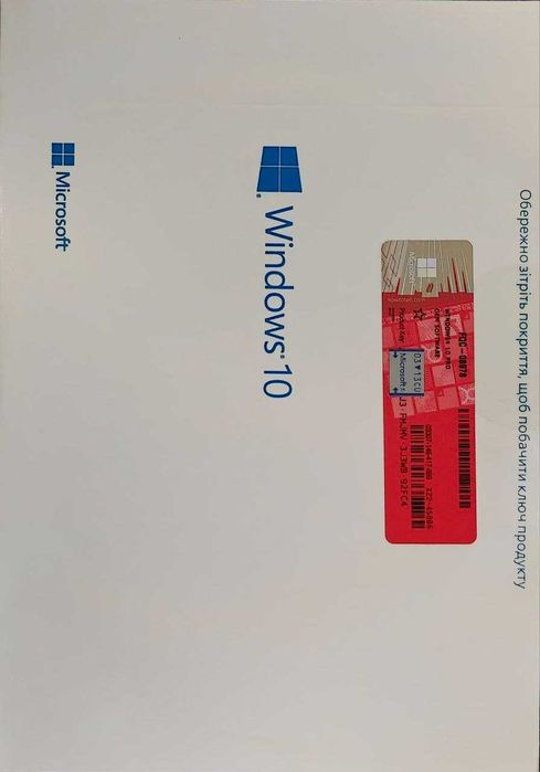 Лицензия Windows 10 Pro OEM