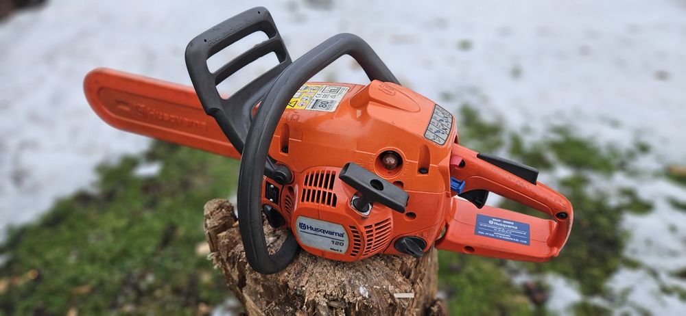 Piła spalinowa łańcuchowa pilarka Husqvarna 120 Mark II 35 cm 14"