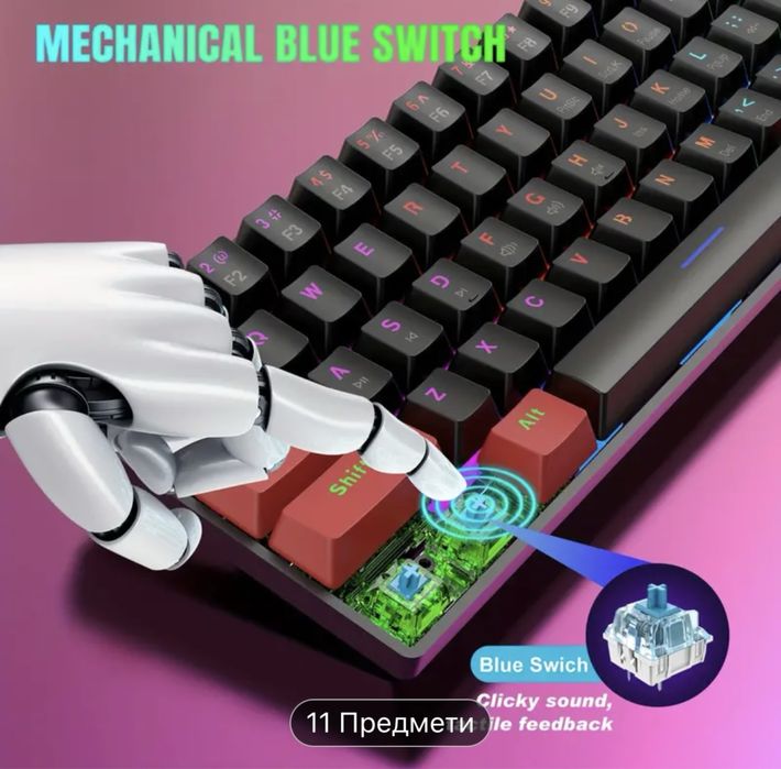 Клавиатура механическая | клавиатура на красных свечах | Snpurdiri