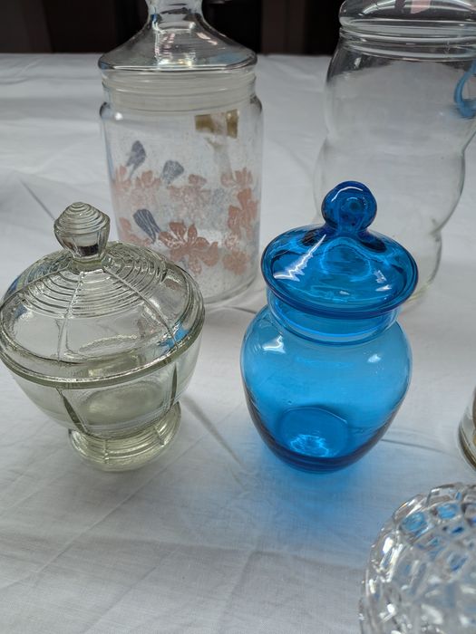 Peças decorativas em vidro