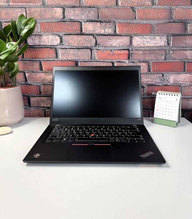 Ноутбук Lenovo ThinkPad X395·Ryzen 7 3700U·16GB·SSD 256·13"Full HD IPS·Гарантія·для навчання,роботи,графіки,ігор·потужний·стильний·міцний·надійний