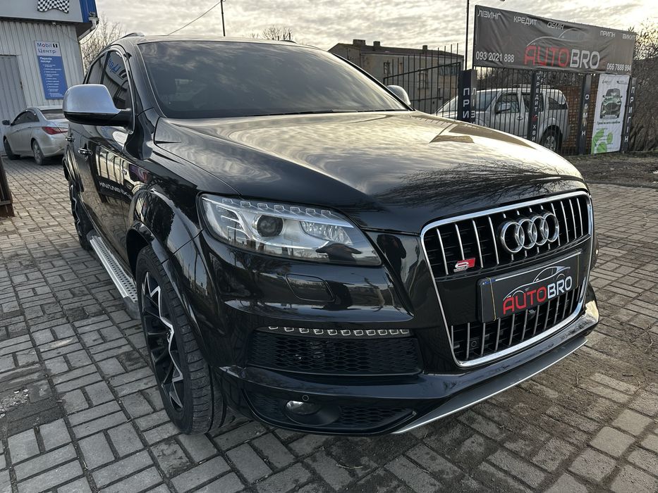 Ауди Q7 S-Line 4.2 GAS в идеале