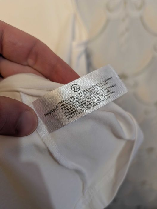 Мужская бельевая майка Primark, размер XL( L)