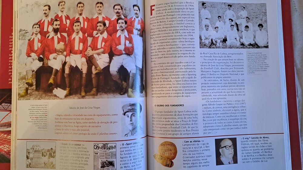 Livro do Benfica - 100 de Lenda 1904/2004