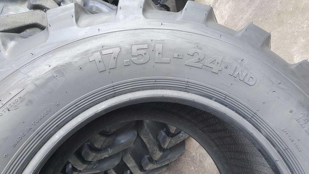 4szt Opony Przemysłowe 17.5-24 | 460/70-24 | 17.5L-24 MOCNE 14PR