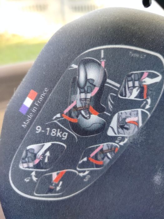 Fotelik Racer nania 9-18 kg