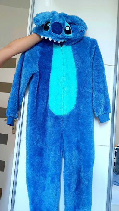 Piżama Onesie Stitch kombinezon kigurumi 158cm