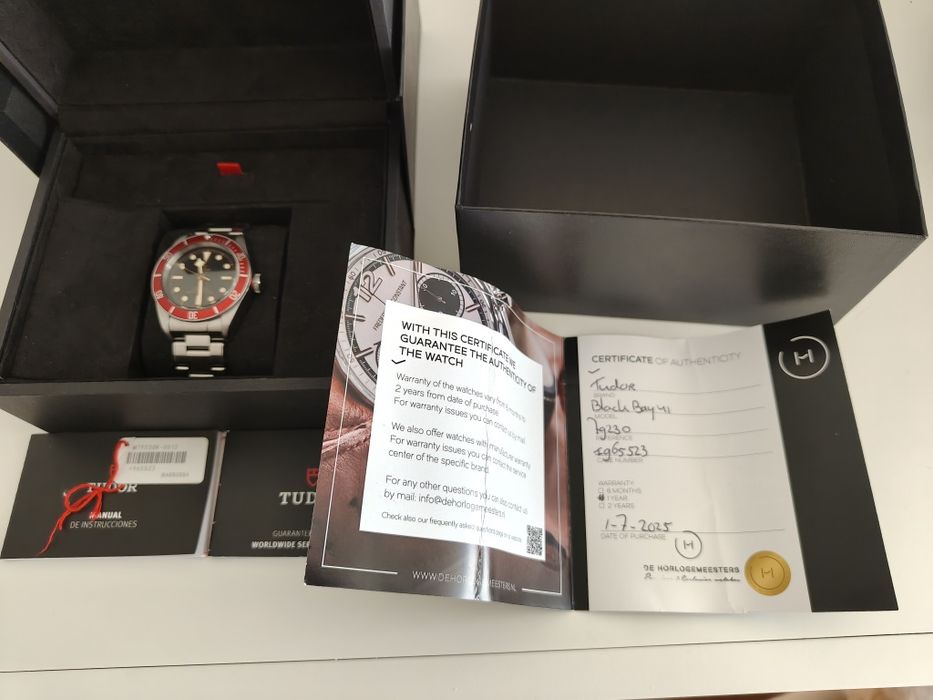 Tudor Black Bay 79230R excelente estado