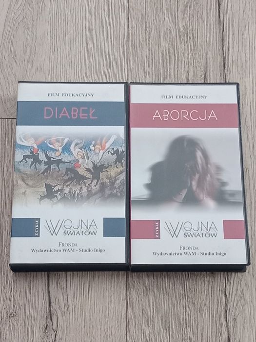 Kolekcjonerskie kaseta VHS 2 szt