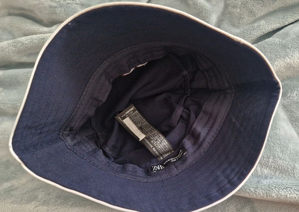 Zara kapelusz bucket na lato, roz. S-M