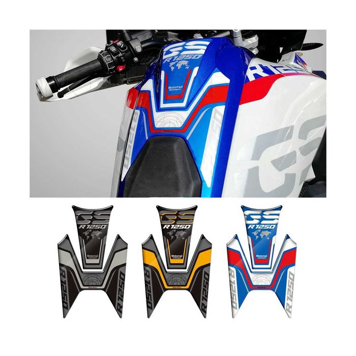 Autocolante Protetor de Depósito 3D Resina BMW R1250GS de 2018 a 2020
