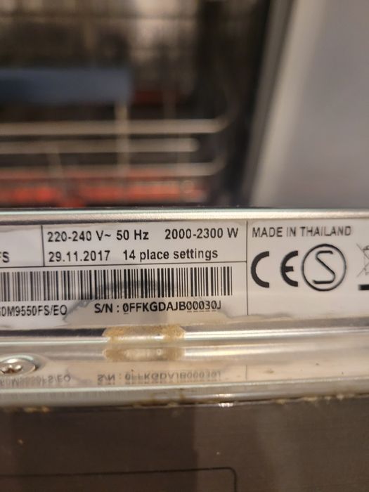 Zmywarka Samsung srebrna