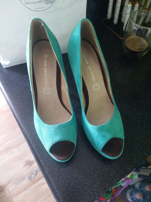 Buty na stabilnym obcasie