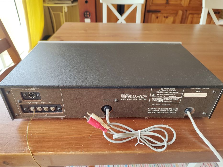 Pioneer Tuner Analógico TX-408L Impecável!