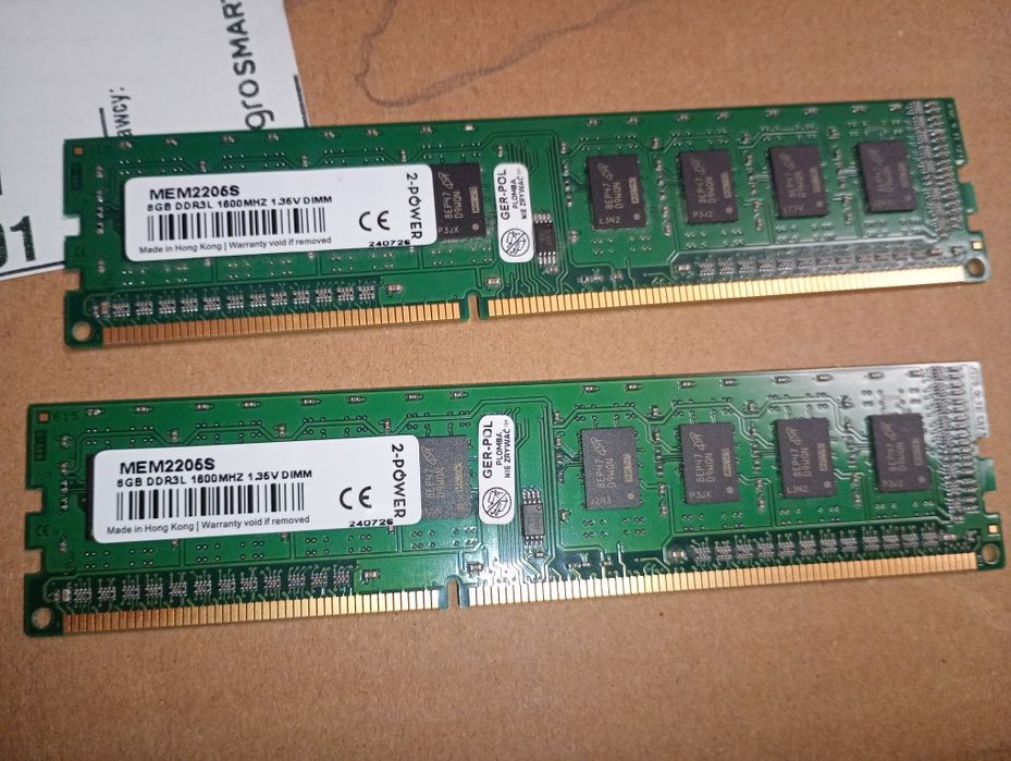 Pamięć RAM 16 GB 1600 MHz DDR3