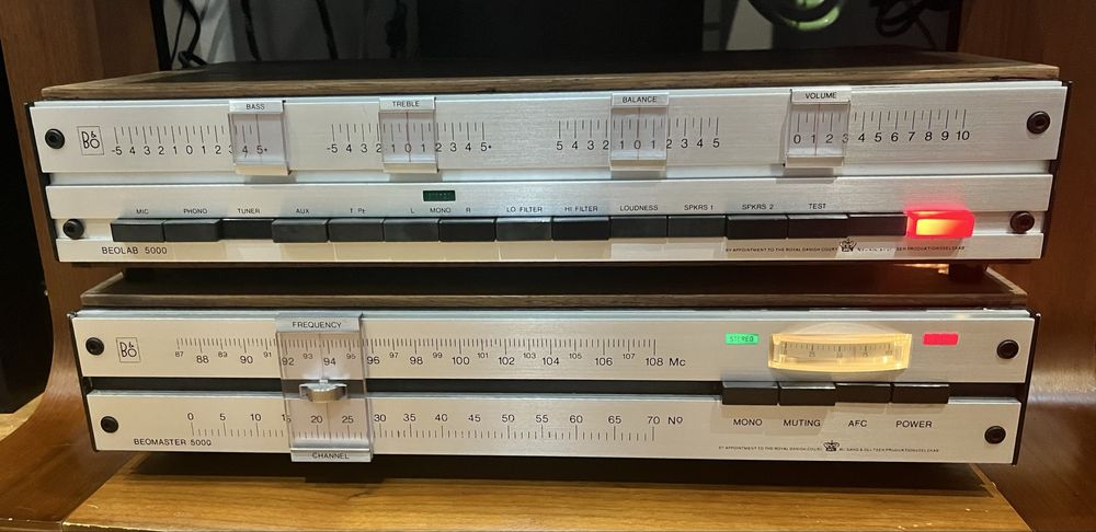 Zestaw Bang&Olufsen Beolab 5000 Beomaster 5000