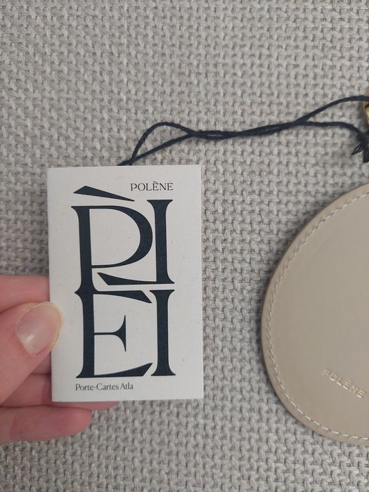 Polene Paris Atla mirror edition trio taupe lusterko brelok charm