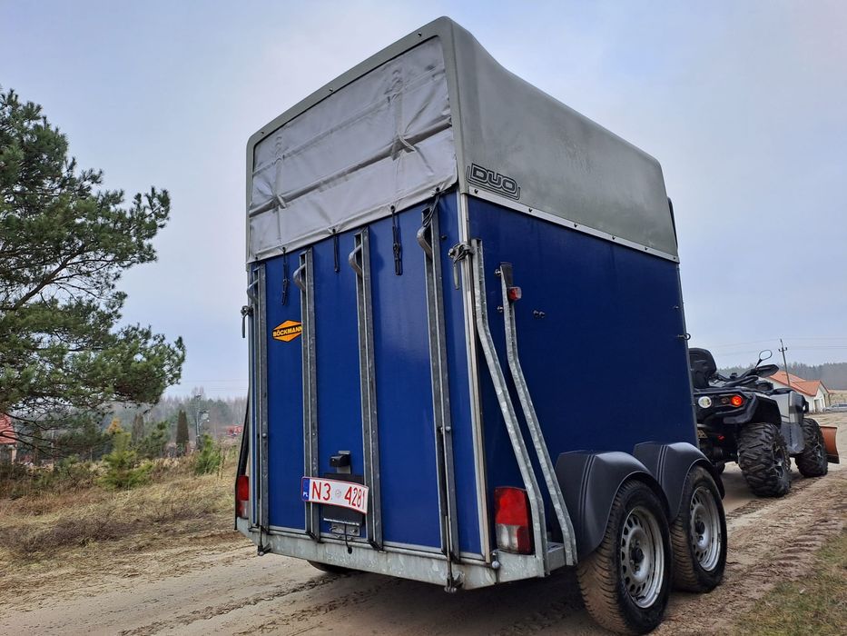 Przyczepa na dwa konie Boeckmann Western Duo