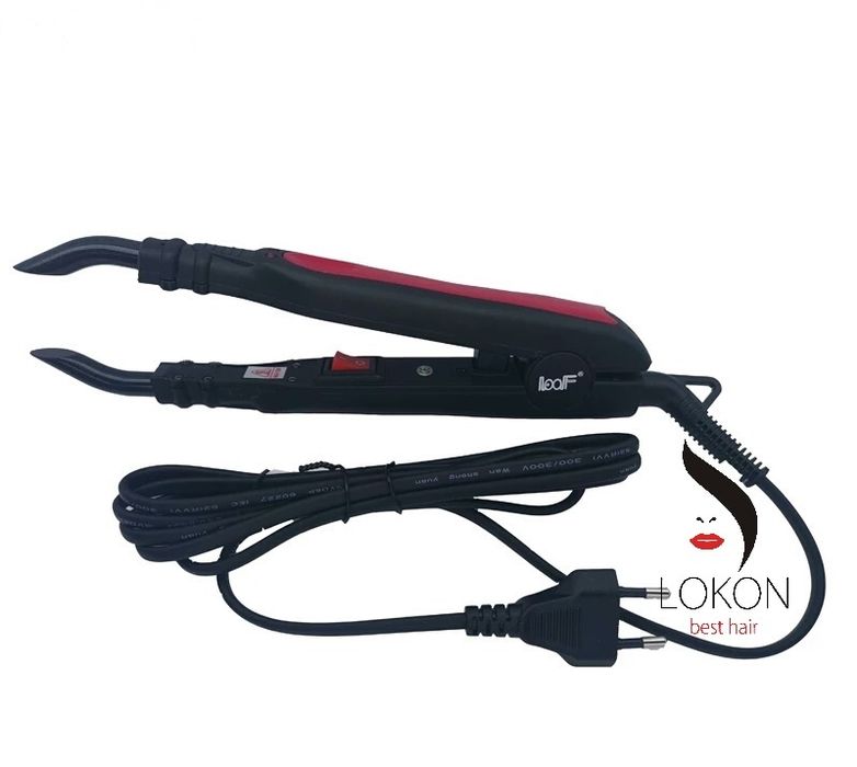 Щипцы для горячего наращивания волос LOOF. Инструмент, кератин, карда