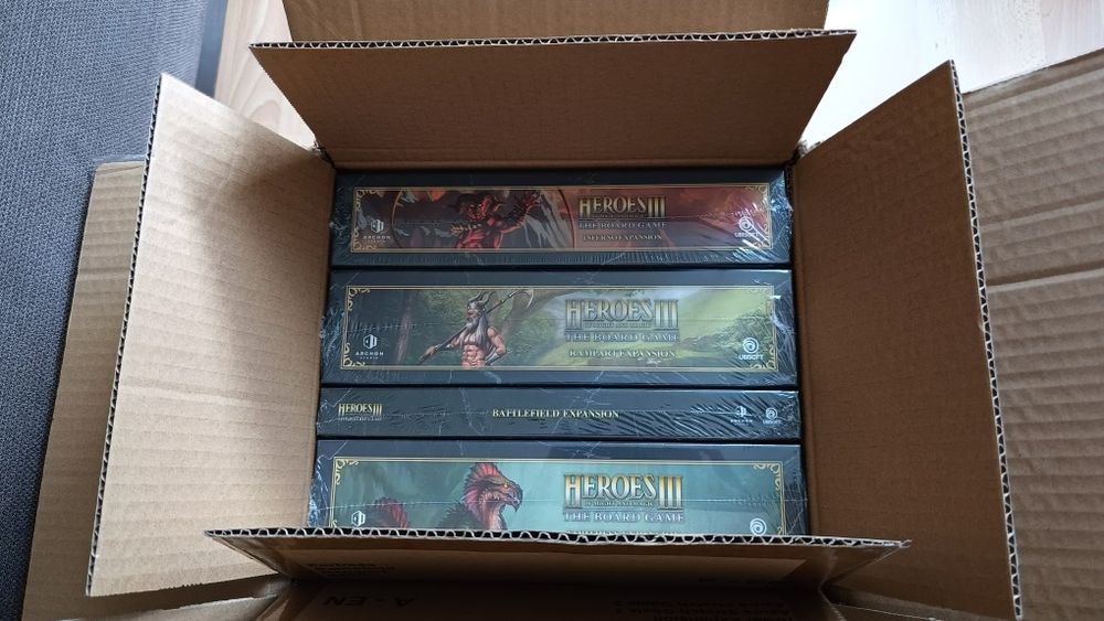 Archon Studio Heroes of Might and Magic 3 Grail Pledge + Inferno WERSJA ANGIELSKA NOWA!!!