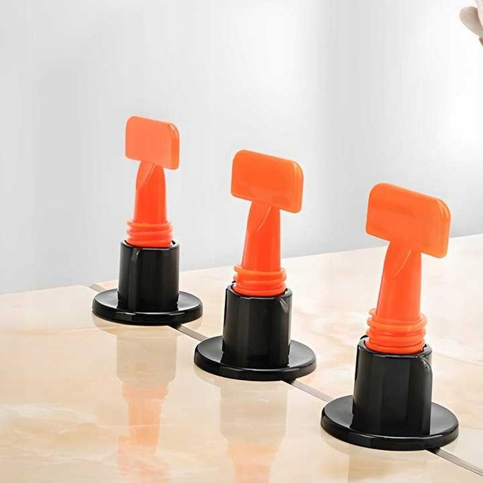 System Poziomowania Płytek Kliny Klipsy Uchwyt 50 Szt