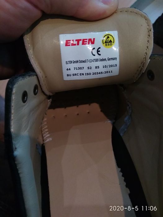 buty biurowe Elten Office rozm.44 wkładka 29 cm nowe ,