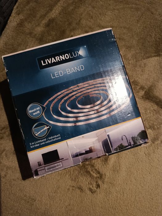 Taśma LED zimne białe 3m nowa