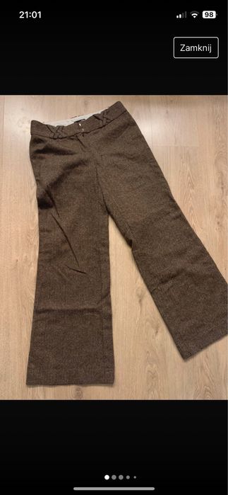 Spodnie HM w jodełkę
