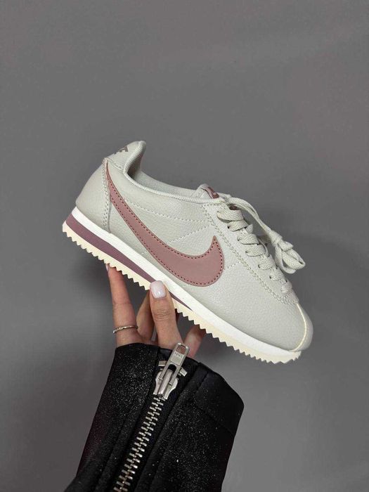 Кросівки Nike Cortez Shadow White Powder premium
