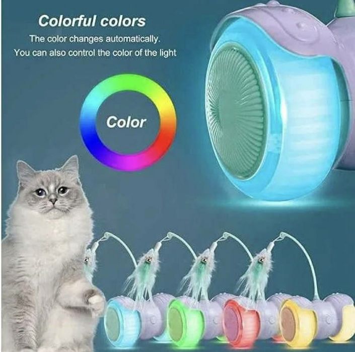 Розумна робот-іграшка для котів Pidsen Cat Toy на пульті управлінні