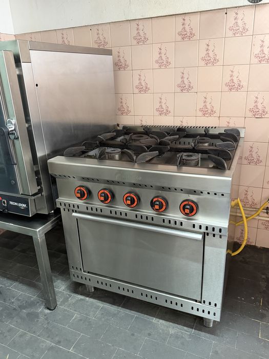 Fogão com forno integrado 4 bicos GRELHACO
