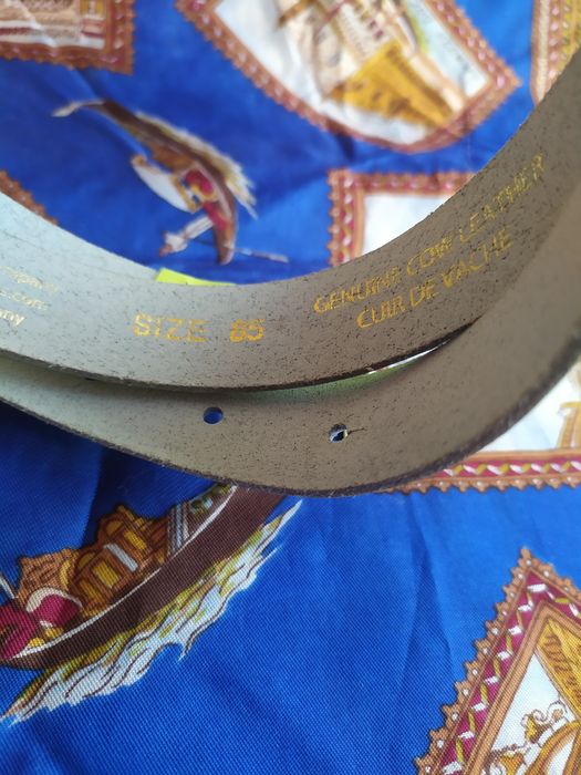 Шкіряний жіночий салатовий ремінь Weinmann кожаный женский ремень