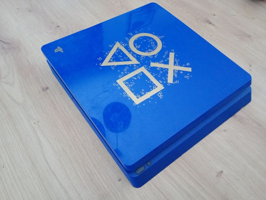 PlayStation PS4 slim days of play, pad analogi TMR , przewody