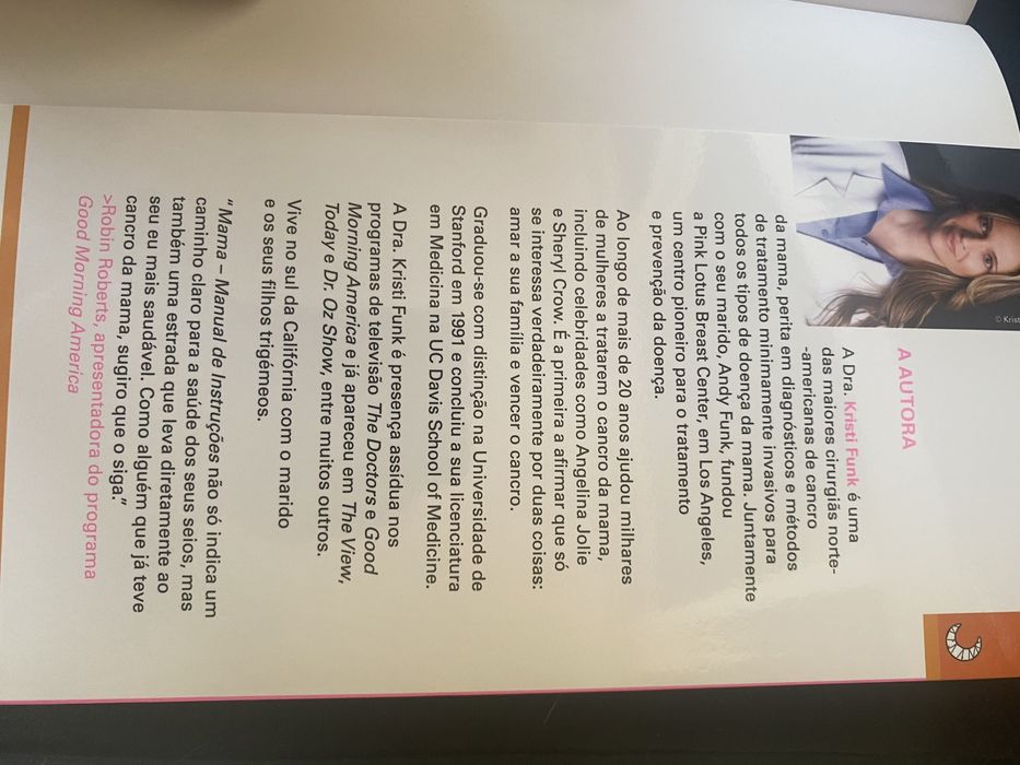 Livro “Mama - Manual de Instrucçoes” da Dra. Kristi Funk