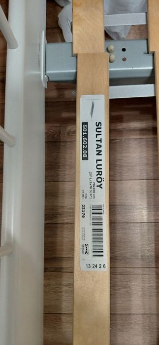 Łóżko LEIRVIK 140*200 z materacem